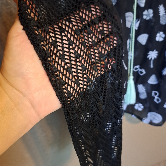 Miken Sheer Swim Cover Up - Picture 4 of 8